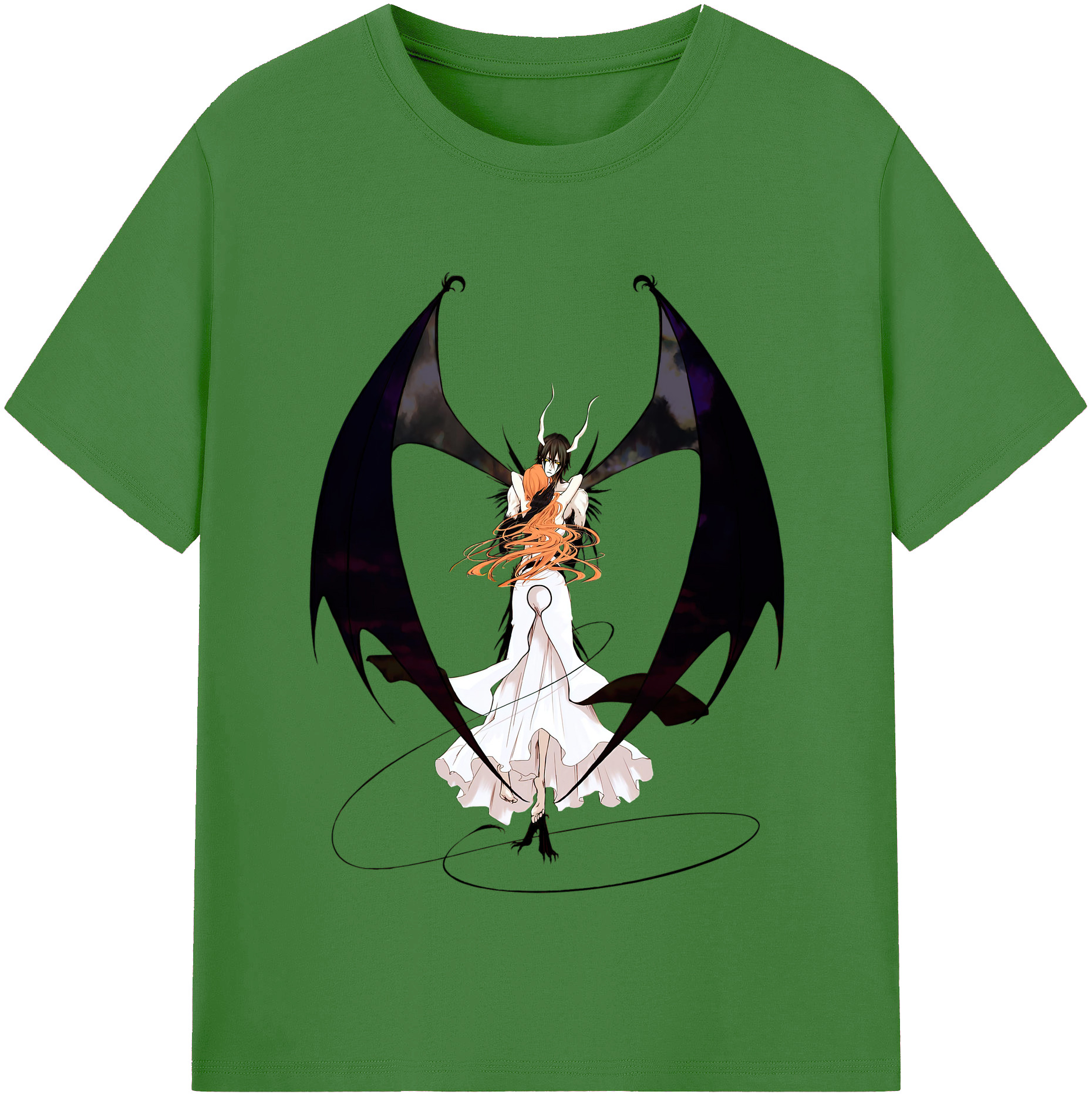 （画像用） ブリーチ ウルキオラ·シファー BLEACH Ulquiorra cifer レディースカジュアルプリントTシャツ（綿100％）